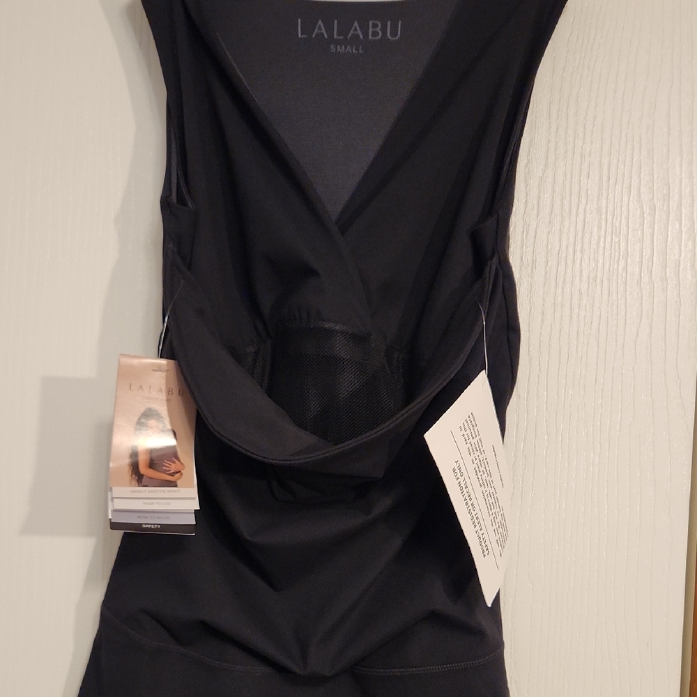 Lalabu Black Soothe Shirt For Soothing Baby - New With Tags